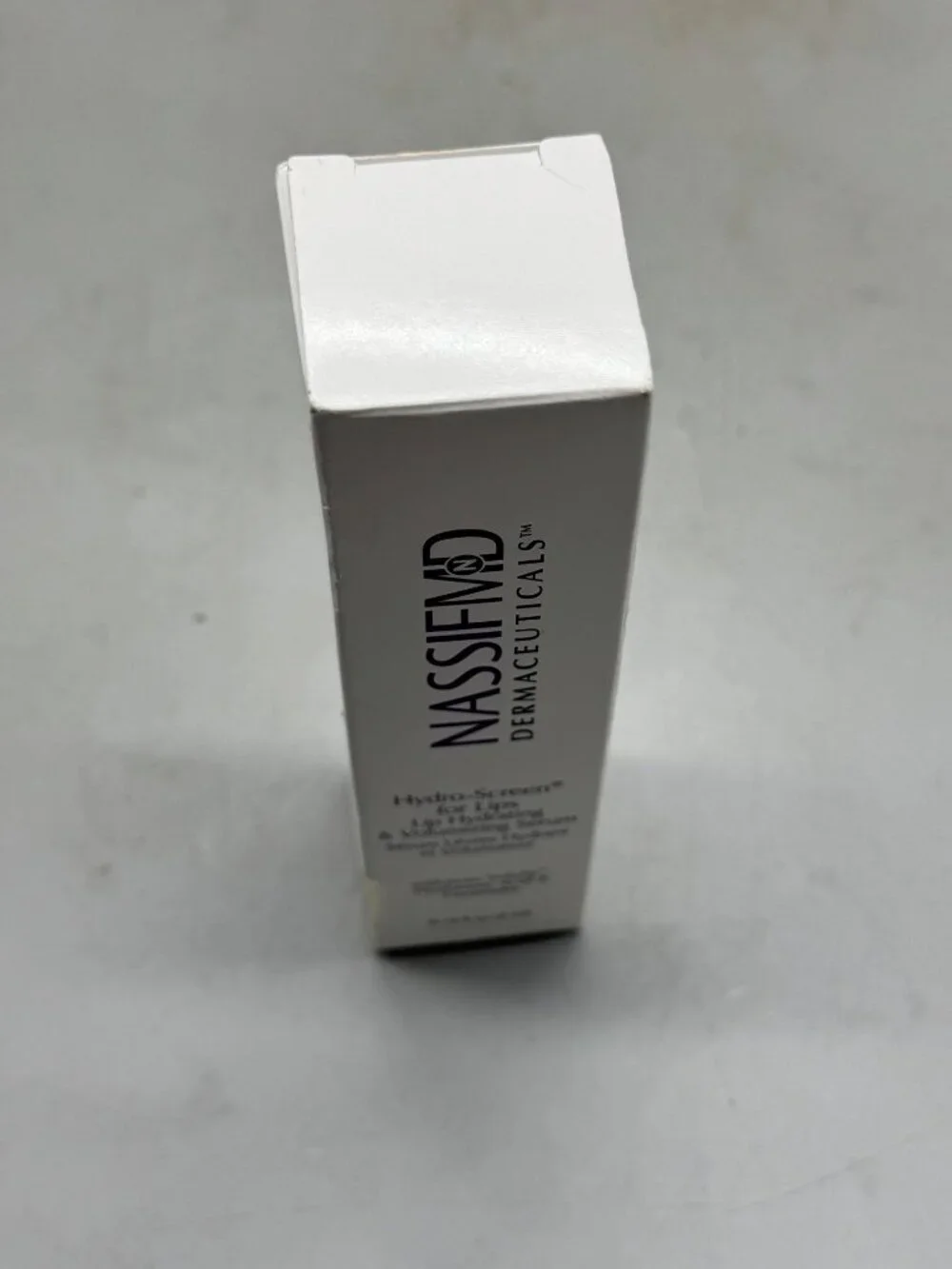 NassifMD Hydro-Screen For Lips Hydrating & Volumizing Serum 0.14 Fl Oz 4ml